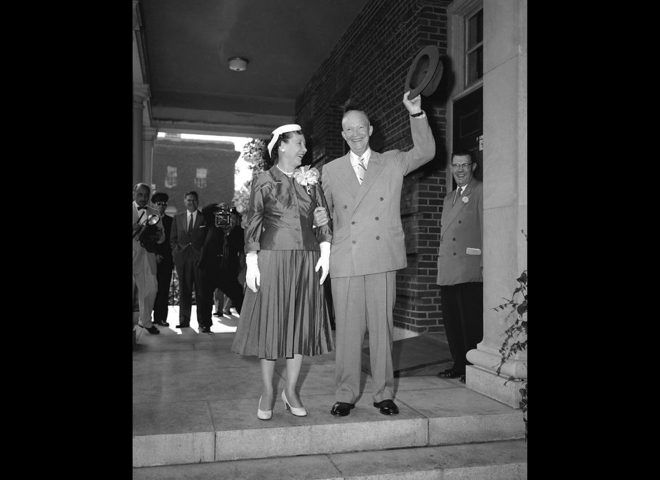 Mamie Eisenhower, 1956 