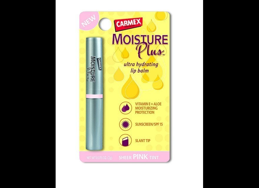 Carmex Moisture Plus in Sheer Pink, $3