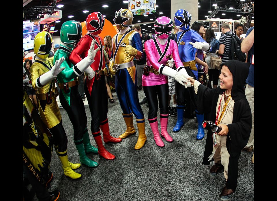Saban's Power Rangers POWER Up San Diego Comic-Con - Day 1