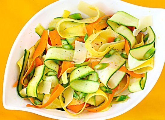 Summer Vegetable Ribbon Salad