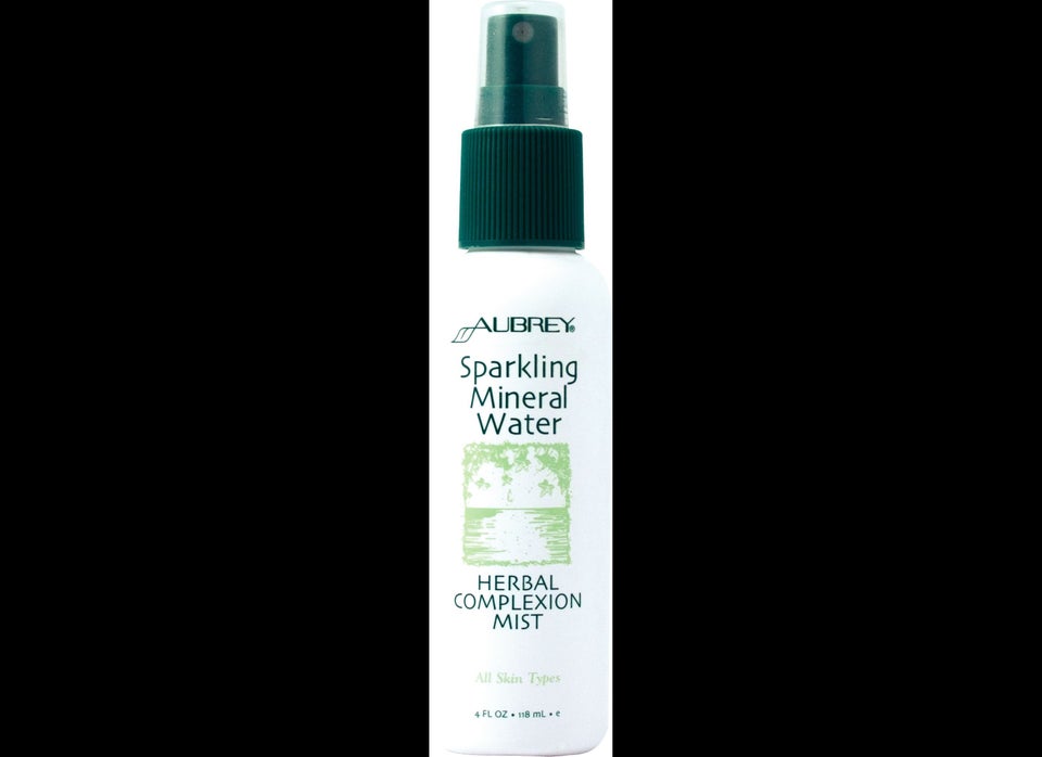 Aubrey Organics Sparkling Mineral Water, $8