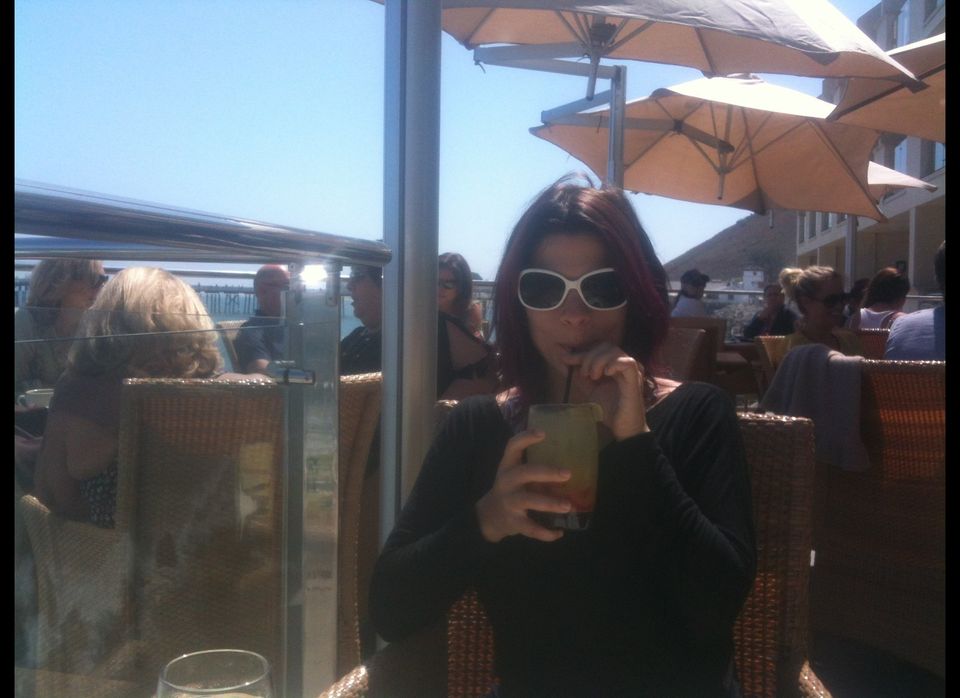 Carly at the Malibu Beach Inn 