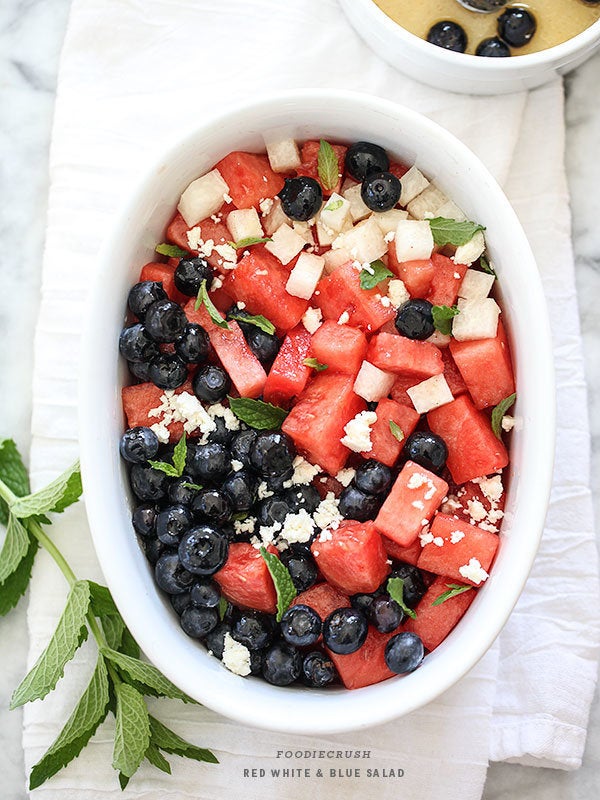 Red White and Blue Salad