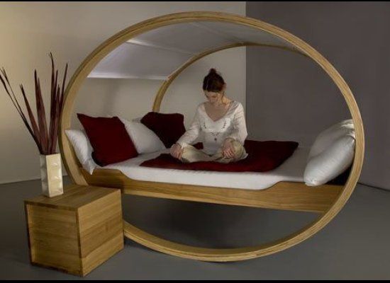 Coffin bed for outlet sleeping