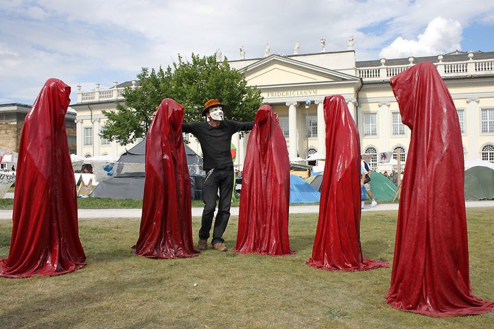 Manfred Kielnhofer‘s ‘The Guardians of Time’ are an illegal installation currently on show at Documenta 13 in Kassel, Germany. ... 