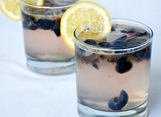 Blueberry Sparkles Cocktail
