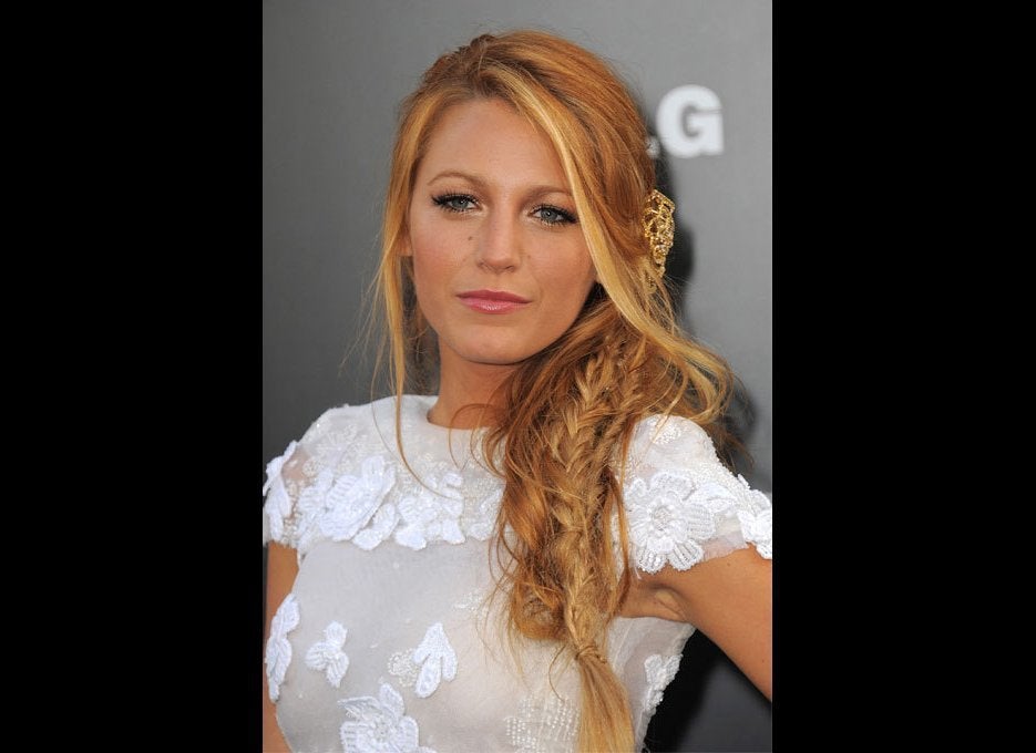 Blake Lively's Messy Braid