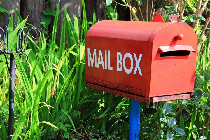 mail box in the nature