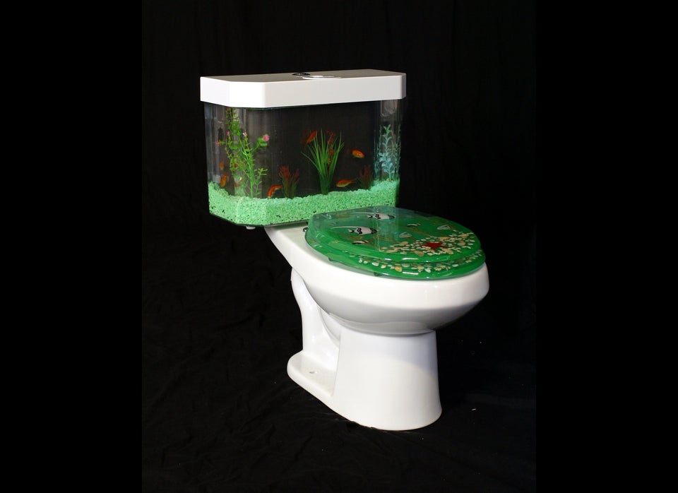 Fish 'n Flush Toilet Tank 