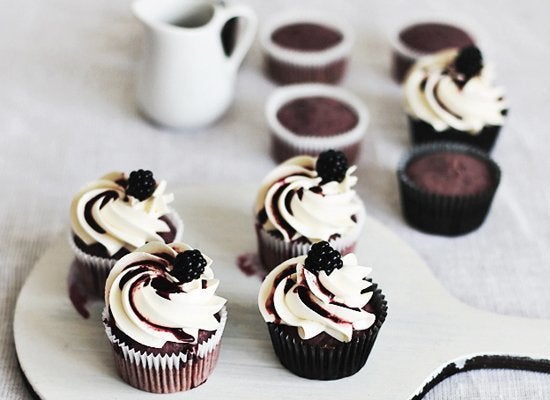 Blackberry Cupcakes