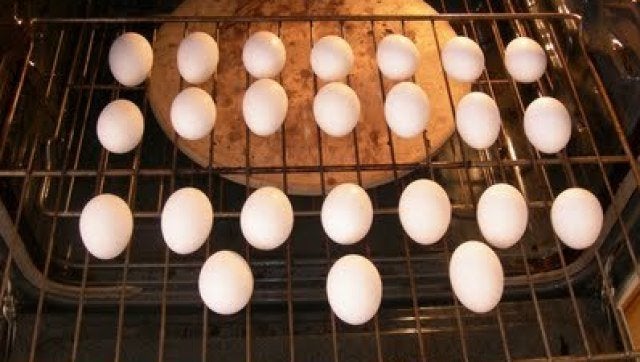 How To Hard Boil Eggs In The Oven Huffpost Life