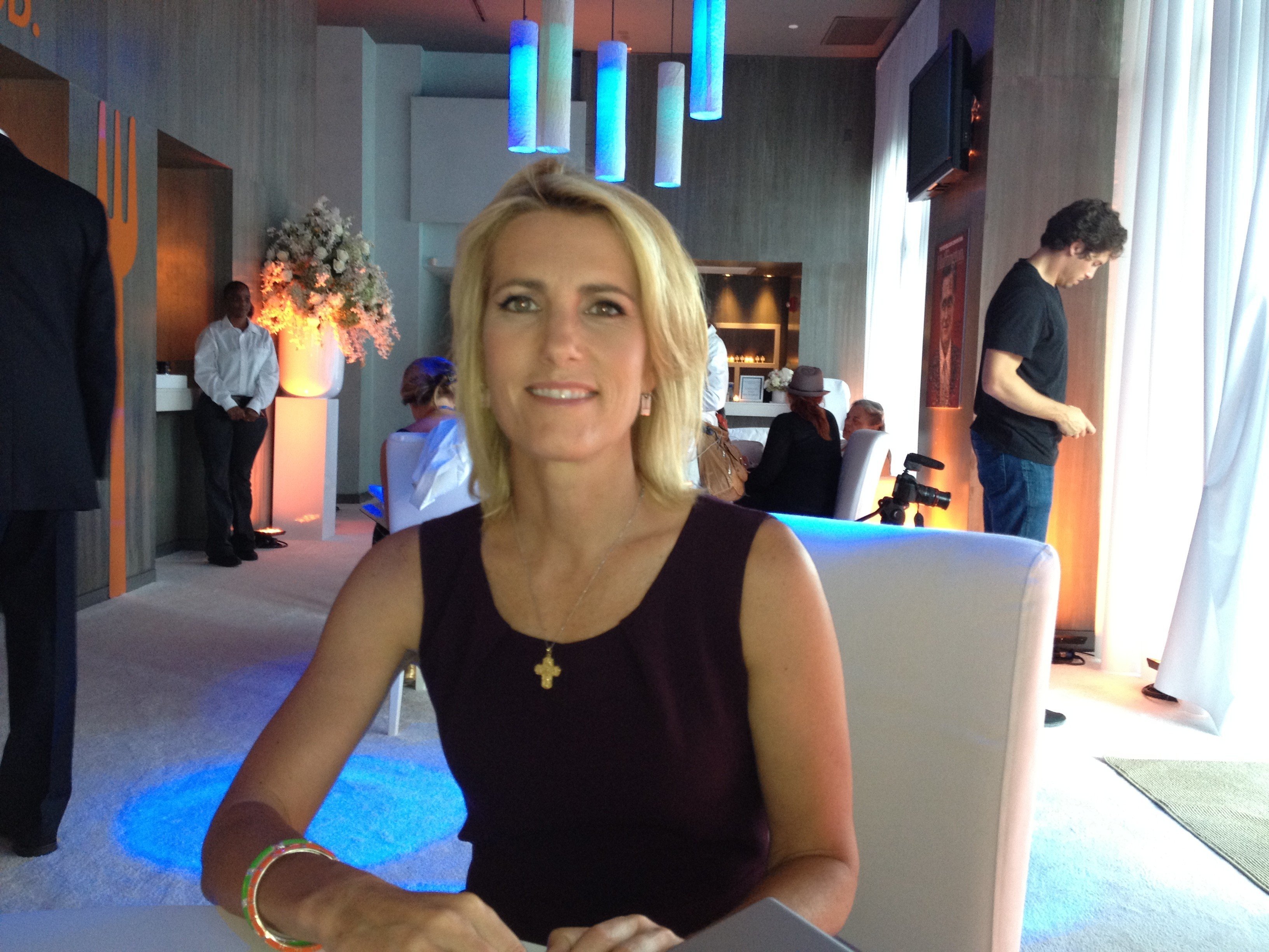 Laura Ingraham At HuffPost S Oasis How She Finds Balance HuffPost Life   5b9c331d26000036007f6422 