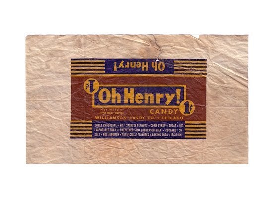 1920s Oh Henry