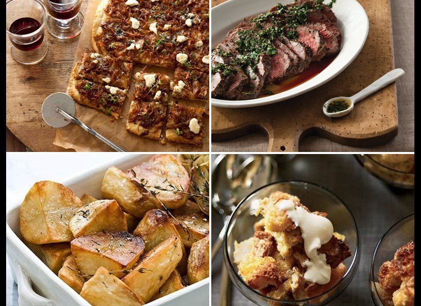 The Family-Style Rustic Dinner Menu