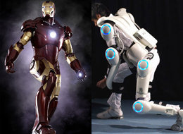 robot iron man suit