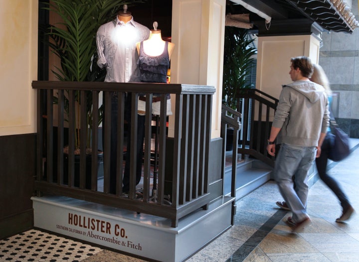 First hollister hot sale store