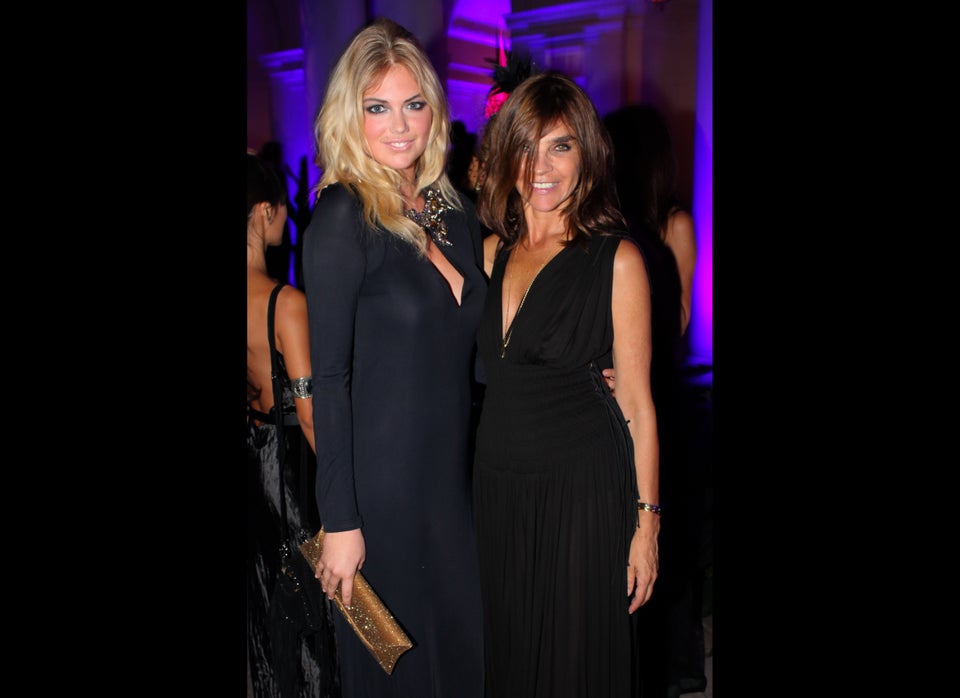 Kate Upton and Carine Roitfeld