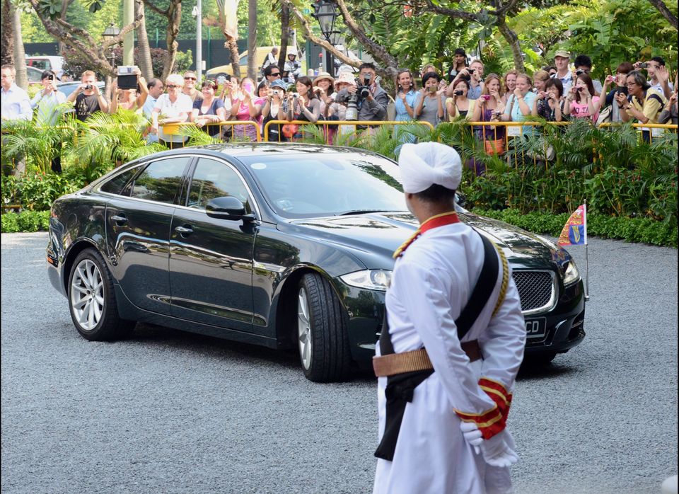 The Duke and Duchess of Cambridge in Singapore