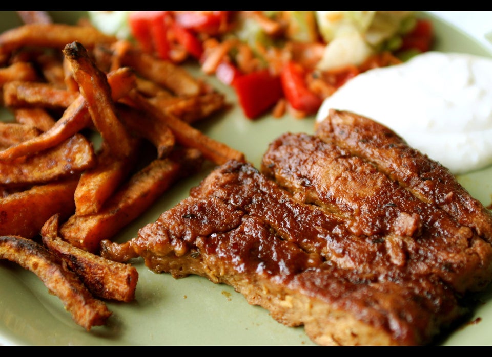 Oven-Barbecued Seitan Ribs