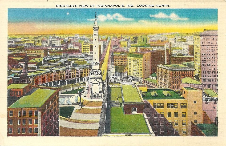Bird's Eye View of Indianapolis