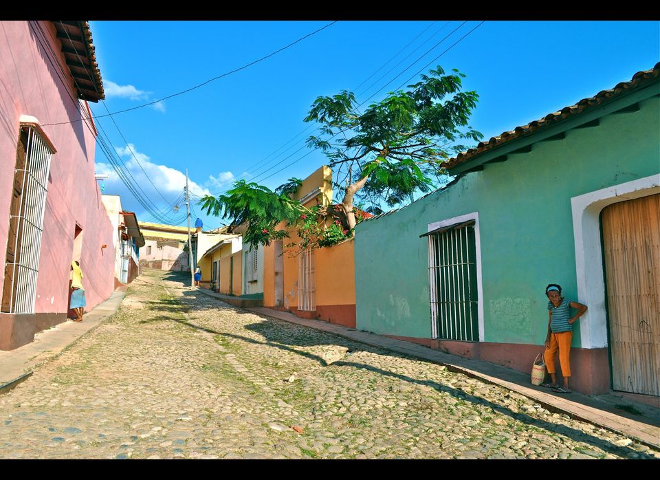 The cobbled streets of Trinidad
