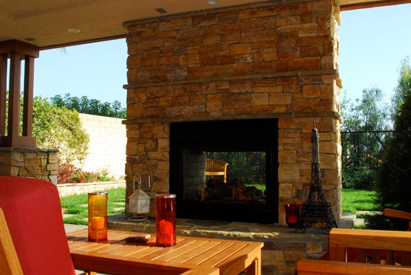 Outdoor Fireplace