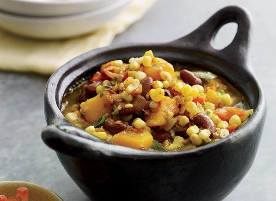 Bean, Corn And Squash Stew