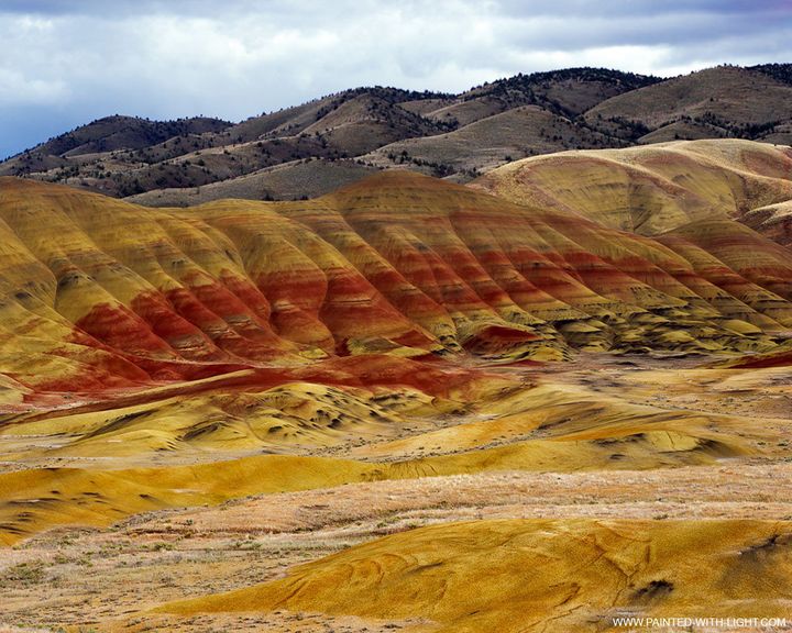 Description Photographed by Doug Dolde at the John Day Fossil Beds in Oregon. More images from this location at http://www. painted-with- ... 