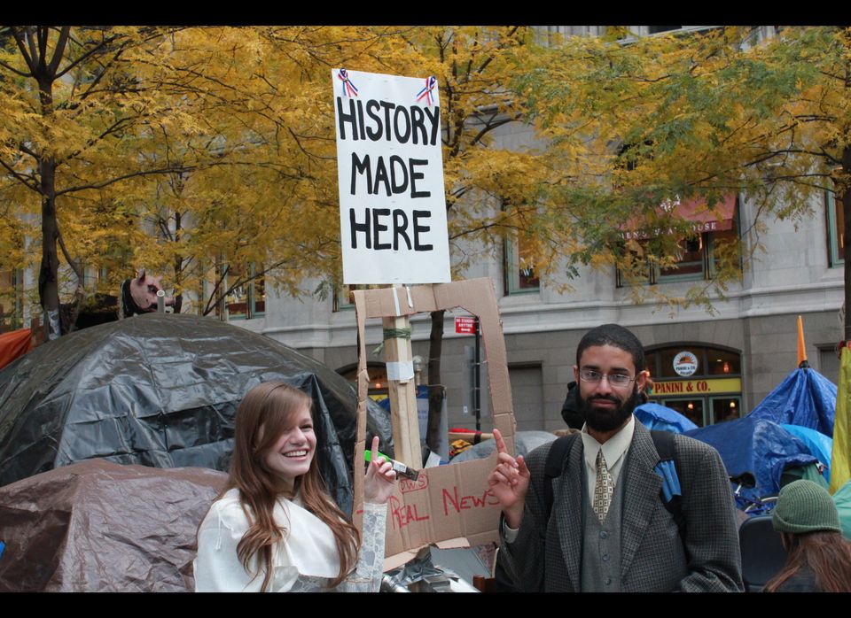 Occupy Wall Street Wedding