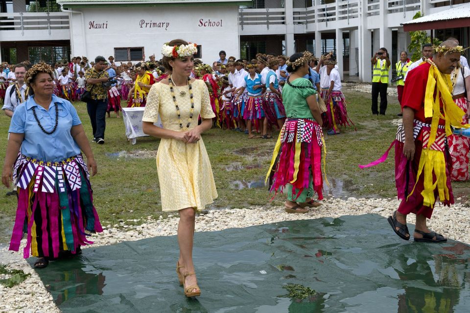 Royal tour of the Far East and South Pacific - Day Eight
