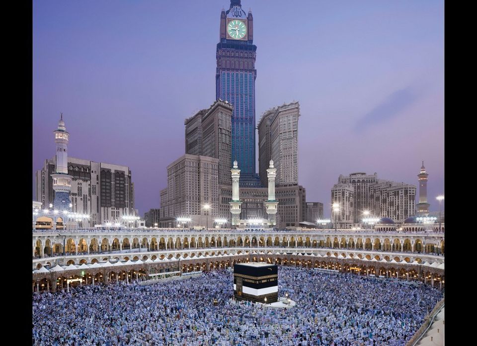 Biggest Clock Tower: Abraj Al-Bait Clock Tower, Mecca, Saudi Arabia