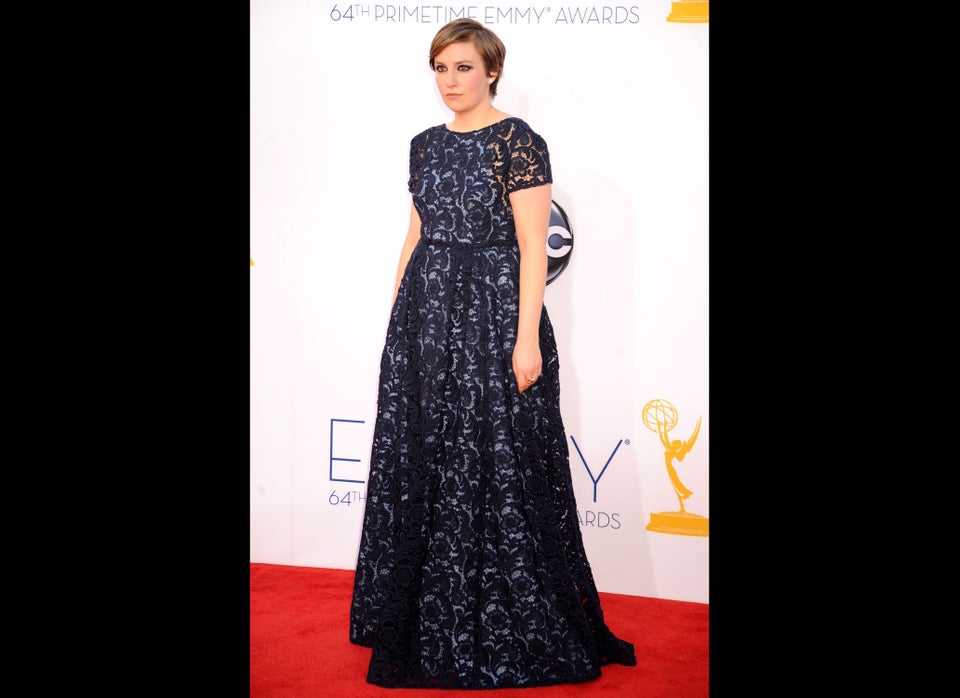 Lena Dunham in Prada