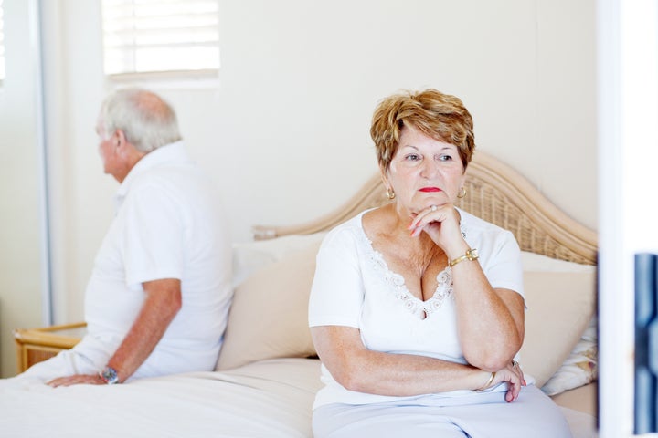 elderly couple relationship issue