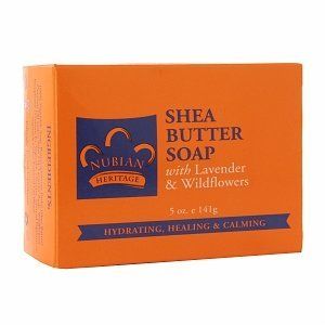 Nubian Heritage Shea Butter Soap with Lavender & Wildflowers, $4