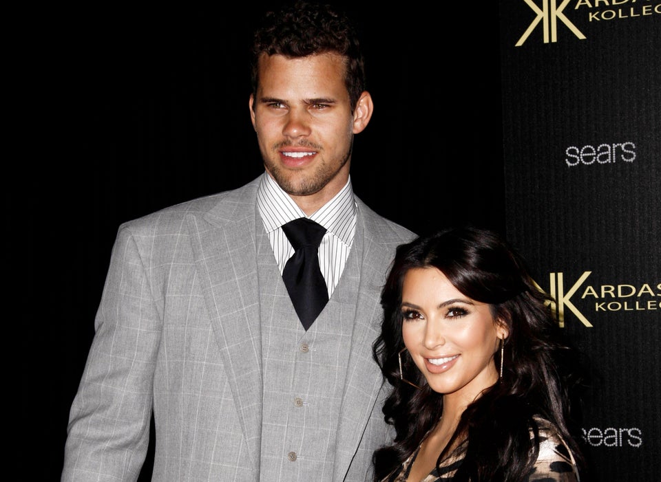 Kris Humphries and Kim Kardashian 