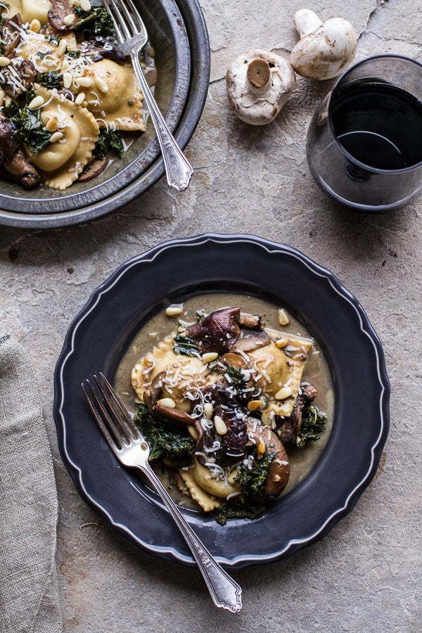 Gorgonzola Butternut Squash Ravioli - Half Baked Harvest