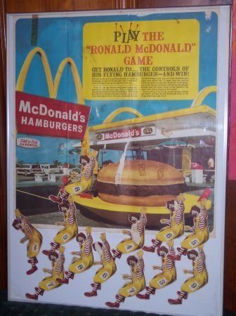 1960's McDonald's Birthday Party Game