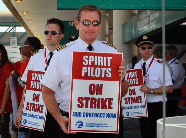 2010: Spirit Airlines Pilots Strike