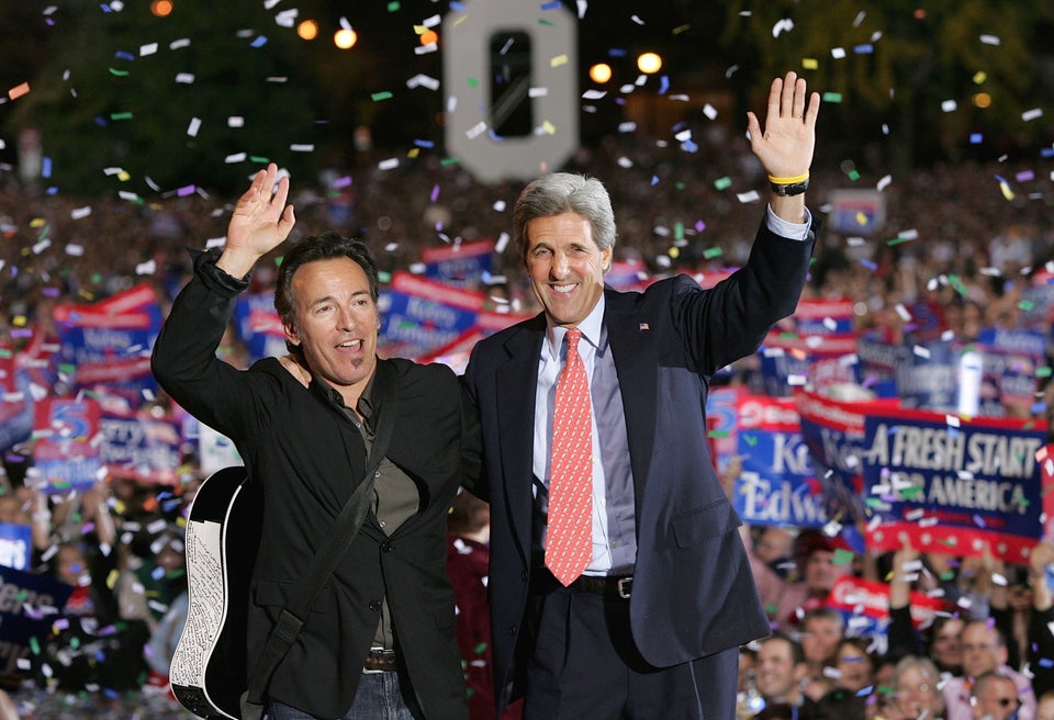 Bruce Springsteen & John Kerry, October 2004