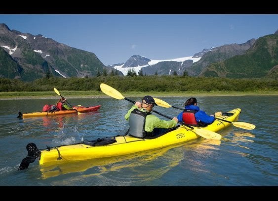 Kayaking within Kenai Fjords National Park