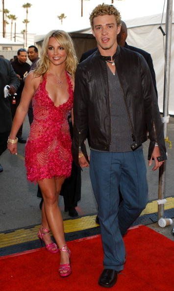 BEFORE: Britney Spears and Justin Timberlake