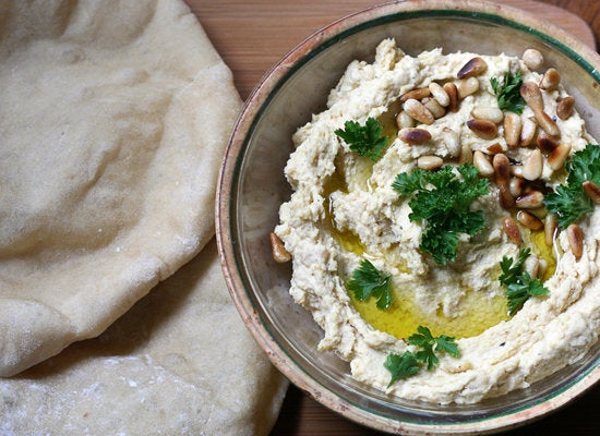 Hummus With Homemade Pita