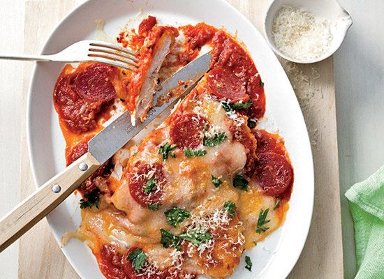 Chicken Parmesan with Pepperoni
