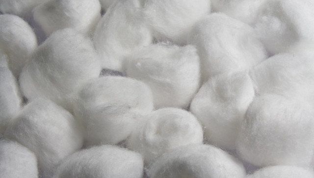 Cotton ball texture