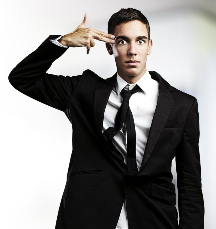 portrait of business man...