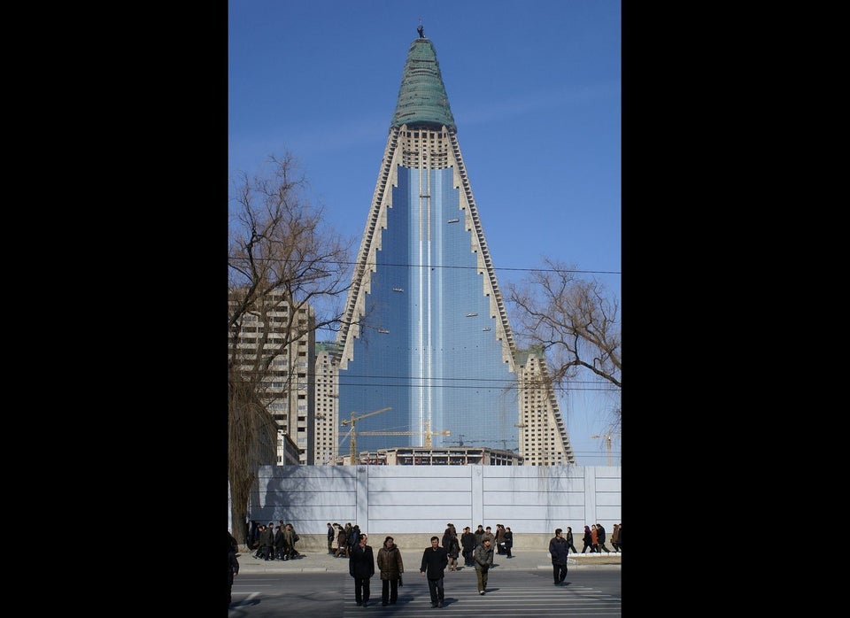 The Ryugyong Hotel, Pyongyang, North Korea