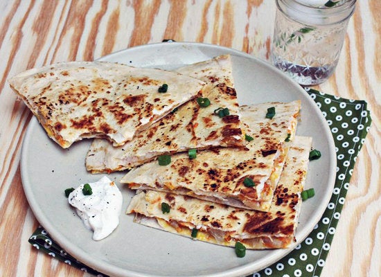 Pumpkin And Sweet Onion Quesadilla