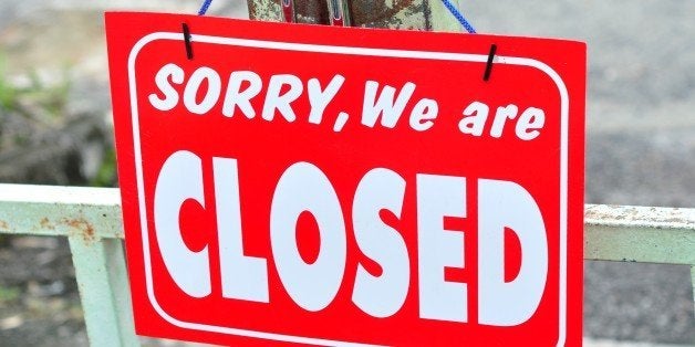 Sorry We Are Closed