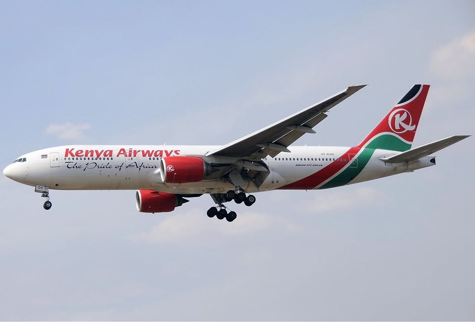 10) Kenya Airways: Legroom = 31”-32” 