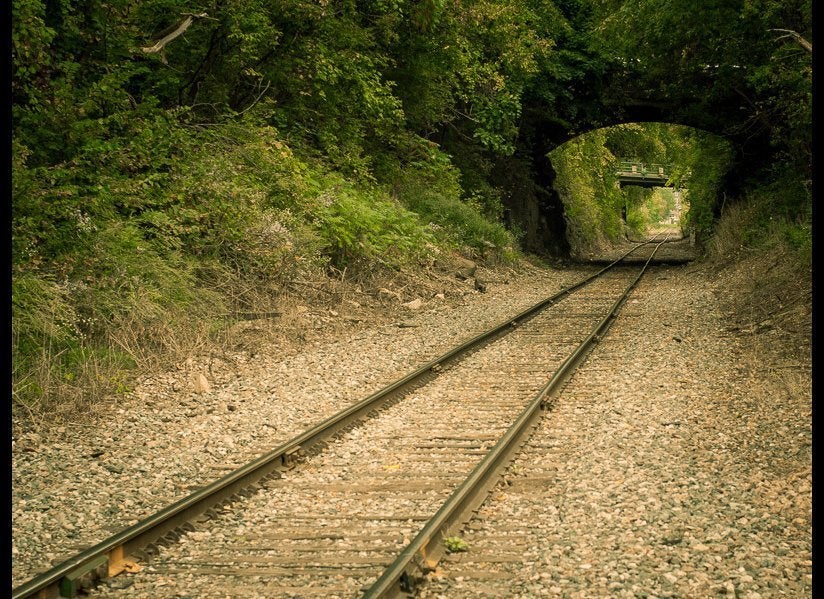 Covered Train Tracks